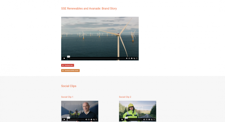 SSE and Avanade Page